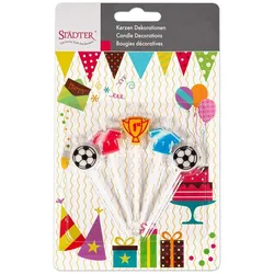 Städter Fußball 2,5 x 7,5 cm Bunt Sticks