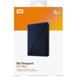 Western Digital My Passport for Mac 5 TB USB 3.2 blau