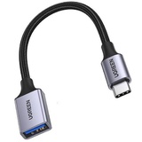 UGREEN USB-C zu USB 3.0 OTG Cable Alu Case with Braid Black