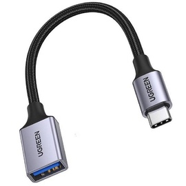 UGREEN USB-C zu USB 3.0 OTG Cable Alu Case with Braid Black