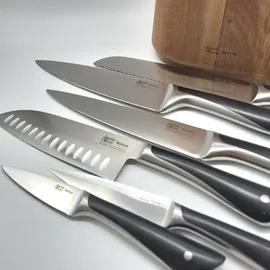 Tefal Jamie Oliver Messerblock 6-tlg. Braun/Schwarz