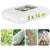 luxuskollektion Gemüseschutznetz Insektenschutznetz 3×10 m