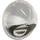 vidaXL Lüftungsgitter 8 Silber 100 mm Edelstahl
