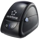 Renkforce RF-TLP-01 Etiketten-Drucker Thermodirekt 203 x 203 dpi Etikettenbreite (max.): 62mm USB,