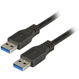 EFB USB-A 1,8 m Schwarz