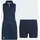 adidas Polokleid Ärmelloses Kleid Blau 128