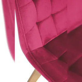 CLP Stuhl Brook Samt rot