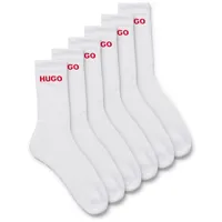 Hugo Herren Socken 6er Pack mit eingestricktem HUGO Logo,
