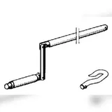 SOMFY Gelenkkurbel 9701386