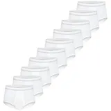 CONTA Slip unifarben weiß XXL 10er Pack