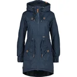 Alife & Kickin alife and Kickin CharlotteAK A Coat Damen Winterjacke gefütterte Jacke – Blau – XS