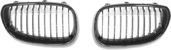 Kühlergrills für BMW E60 (2003–2010) – gewölbt, aus Carbon