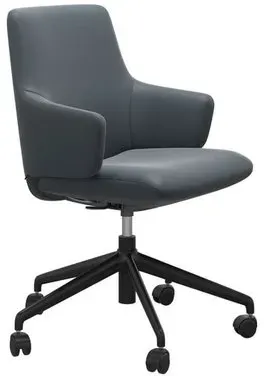 Stressless Home Office Laurel mit Armlehne in Leder Batick