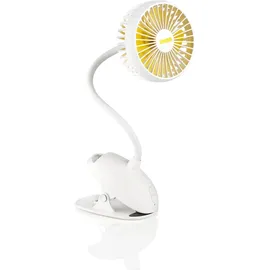 Unold Breezy Clip Tischventilator weiß