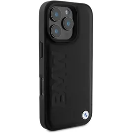 CG Mobile iPhone 16 Pro Leder Case mit MagSafe schwarz