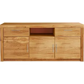 vogl möbelfabrik Kinderkommode Toronto 182 x 82 x 42 cm Wildeiche braun geölt