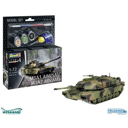 Revell Model Sets M1A1 AIM(SA)/ M1A2 Abrams 63346