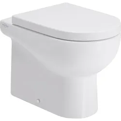 Stand-Tiefspül-WC Nuvola, spülrandlos (Ausführung: Stand-Tiefspül-WC NUVOLA 350x420x550 mm spülrandlos Keramik weiß)