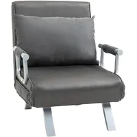 Homcom Schlafsofa mit Armlehne