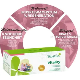 Biostile Vitality – Proteinkomplex für erhöhte Muskelmasse und verbesserte Muskelkraft