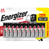 Energizer Max Mignon (AA)-Batterie Alkali-Mangan 1.5V 16St.