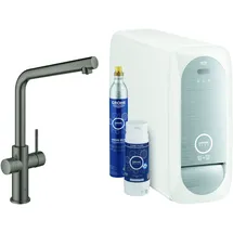 Grohe Blue Home Starter Kit hard graphite gebürstet 31454AL1