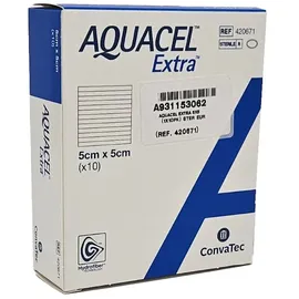 Aquacel Extra 5x5 cm Verband