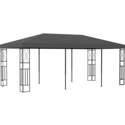 Pavillon 3x6 m Anthrazit Stoff