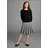 Bruno Banani Strickkleid in schwarz | Gr.: 140/146