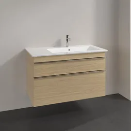 Villeroy & Boch Waschtischunterschrank 2 Auszüge 95,3 x 59 x 50,2 cm Nordic Oak