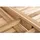 möbelliebling Gartentisch ausziehbar Teak Holz 120 - 170 cm oval BORNEO