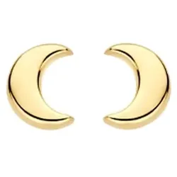 Blush 7321YGO Damen-Ohrringe Gold 585 Mond-Ohrstecker