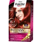 Poly Palette Intensiv Creme Coloration, 678 Rubinrot Stufe 3, 3er Pack (3 x 115 ml)