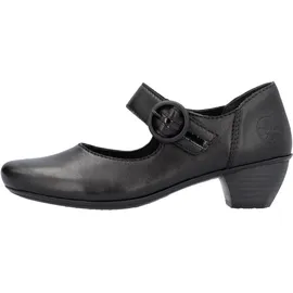Rieker Damen Halbschuhe für Damen, schwarz 39