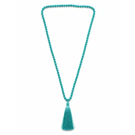 COLLEZIONE ALESSANDRO Lange Kette Dehli türkis/Grün Glas