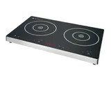 Caterlite Doppelte Induktionskochplatte mit Touch-Screen-Bedienung 3kW