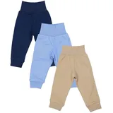 TupTam Pumphose Lange Pumphose Beige/Blau 68
