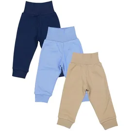 TupTam Pumphose Lange Pumphose Beige/Blau 68