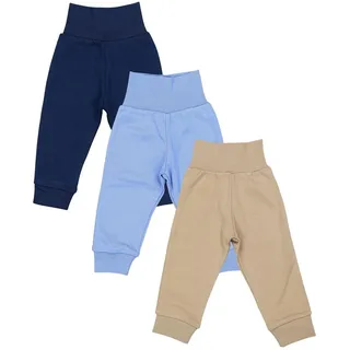TupTam Pumphose Lange Pumphose Beige/Blau 68
