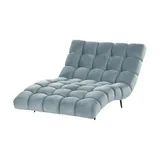 Switch Relaxliege Delphi Velours 120 x 84 x 168 cm Blau