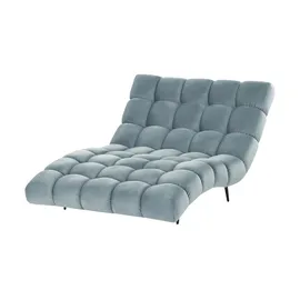 Switch Relaxliege Delphi Velours 120 x 84 x 168 cm Blau