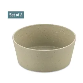 Koziol CONNECT BOWL Schale, 2er Set, 890 ml 7171700 - Farbe: beige/sand