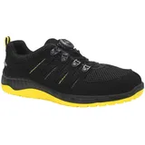 ELTEN MADDOX BOA® black-yellow Low ESD O1 Sicherheitsschuh (Schuhkarton, Paar) gelb|schwarz 39 EU