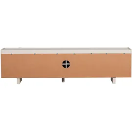 Woood Basu Lowboard 200 cm Grau Holz