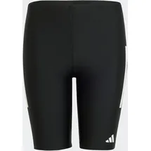 adidas 3-Streifen Kids Jammer-Badehose Black / White 116    