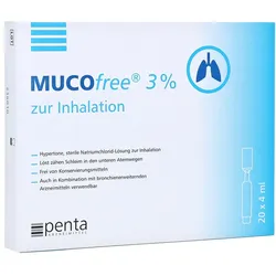 Mucofree 3% zur Inhalation 20X4 ml