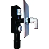 Ferrari Srl HL Hutterer & Lechner HL404.1 WG-UP-Siphon DN40/50 m. Rohrbelüfter HL902 - 110x225mm, 1 Stk.