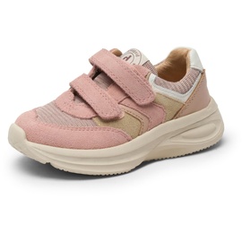 Bisgaard Mädchen Low Sneaker Yuki Rosa Leder-Textil-Mix, Größe:31, Farbauswahl:Rose/pink