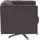 Home Affaire Sessel Bob Polyester 72 x 71 x 75 cm Braun drehbar mit Sternfuß