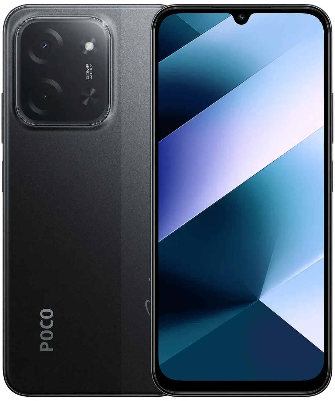 POCO C85 Smartphone 6 GB + 128 GB/8 GB + 256 GB, 6,9-Zoll-Display, 50-MP-Al-Dual-Kamera, 6000-mAh-Akku, 33-W-Schnellladefunktion, Xiaomi HyperOS 2, leistungsstarker Octa-Core-Prozessor,